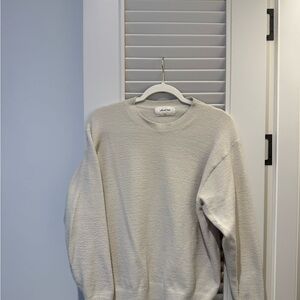 Aritzia Wilfred Free women’s Cream Crewneck Sweater